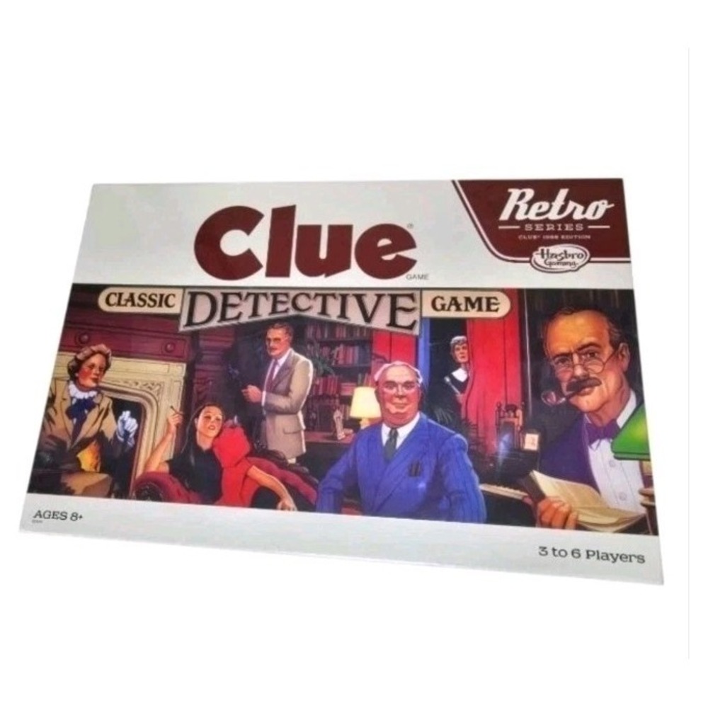 Clue 1986 Edition Game New